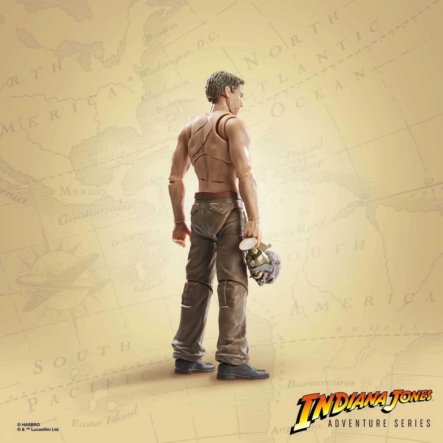 Hasbro Indiana Jones 6 Inch Action Figure Wave 2 - Indiana Jones (Hypnotized) - Image 5