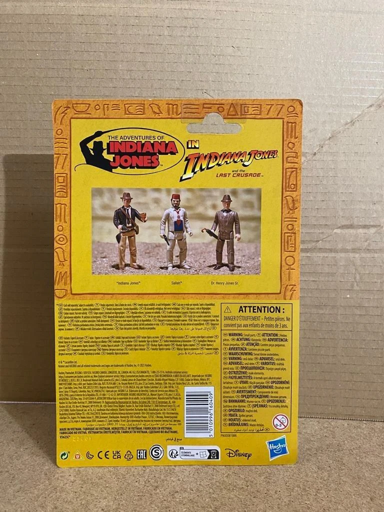 Hasbro Indiana Jones Retro 3.75 Inch Action Figure - Sallah - Image 3