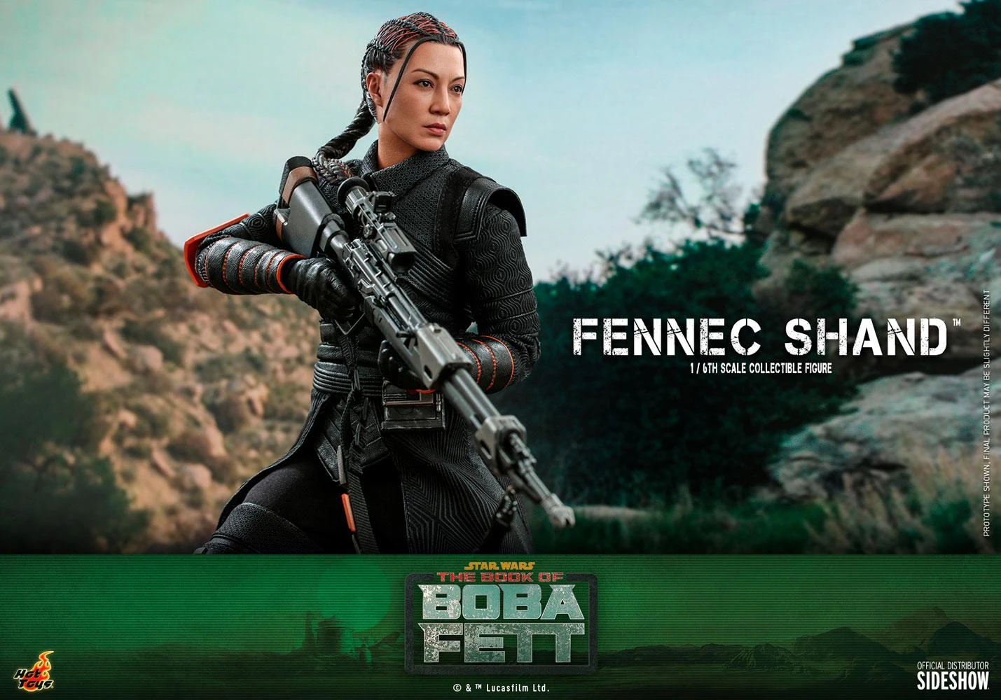 *PRE-ORDER Fennec Shand (The Book Of Boba Fett) - Star Wars Hot Toys Collectibles 1/6 Scale Action Figure - Image 8