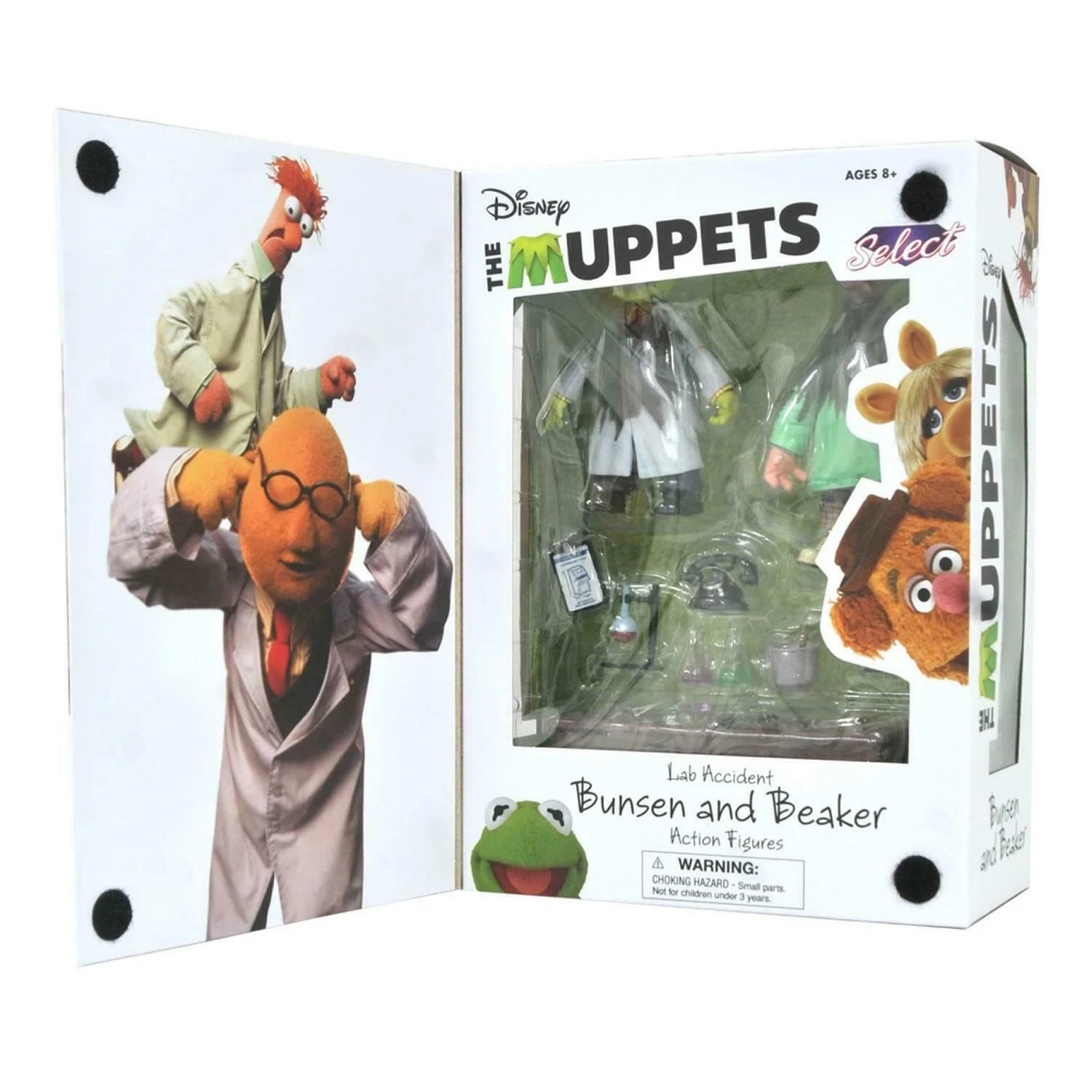 Diamond Select The Muppets Action Figure Box Set Lab Accident Bunsen & Beaker SDCC 2021 Previews Exclusive - Image 2