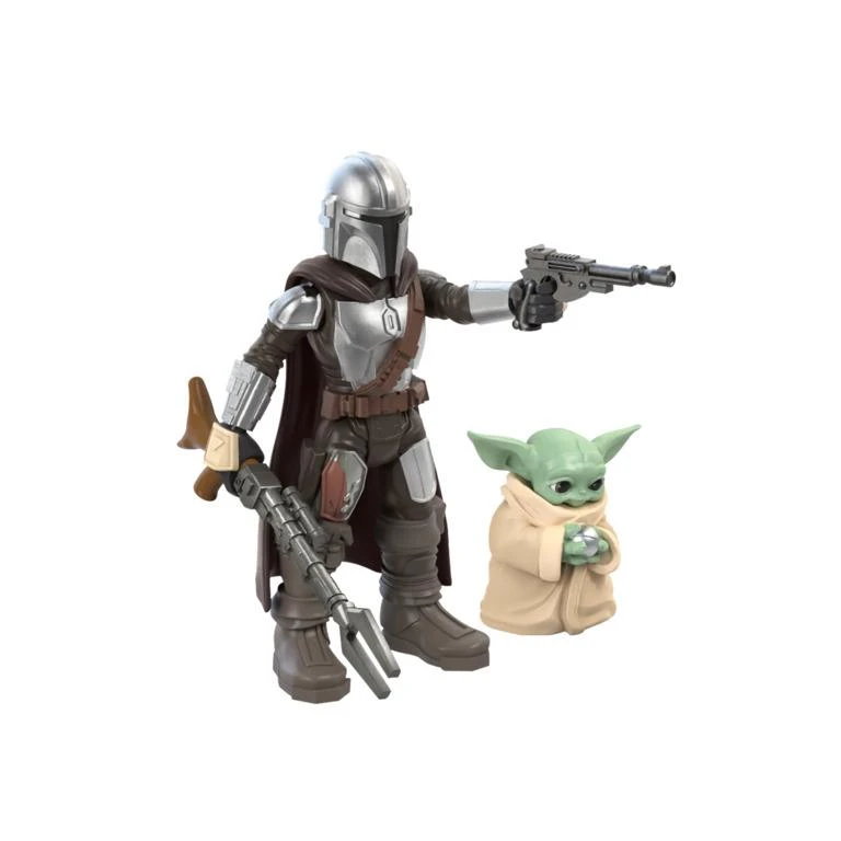 Hasbro Star Wars Mission Fleet Deluxe Action Figure - Razor Crest With The Mandalorian & The Child - Image 3
