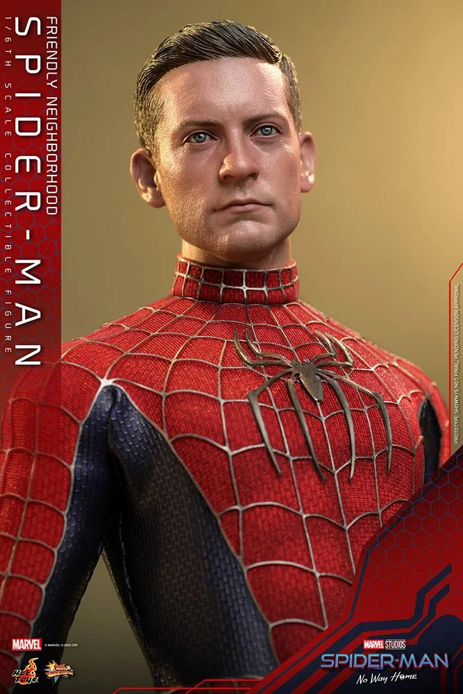*PRE-ORDER Friendly Neighbourhood Spider-Man - Marvel Hot Toys Collectibles 1/6 Scale Action Figure - Image 4