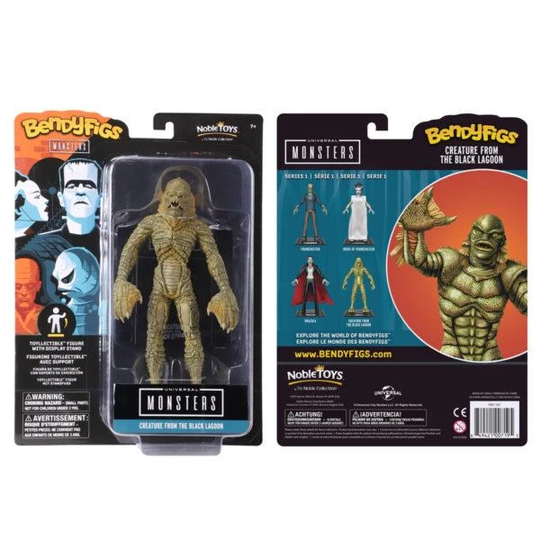 Noble Collection Universal Monsters Bendyfigs Action Figure - Creature From The Black Lagoon - Image 3