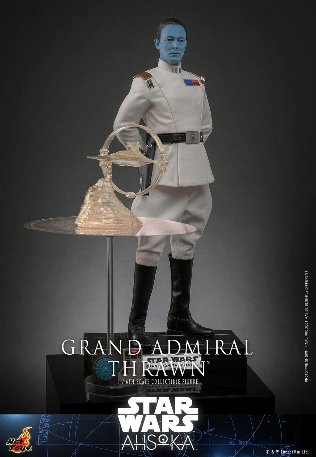 *PRE-ORDER Grand Admiral Thrawn - Star Wars Hot Toys Collectibles 1/6 Scale Action Figure - Image 3