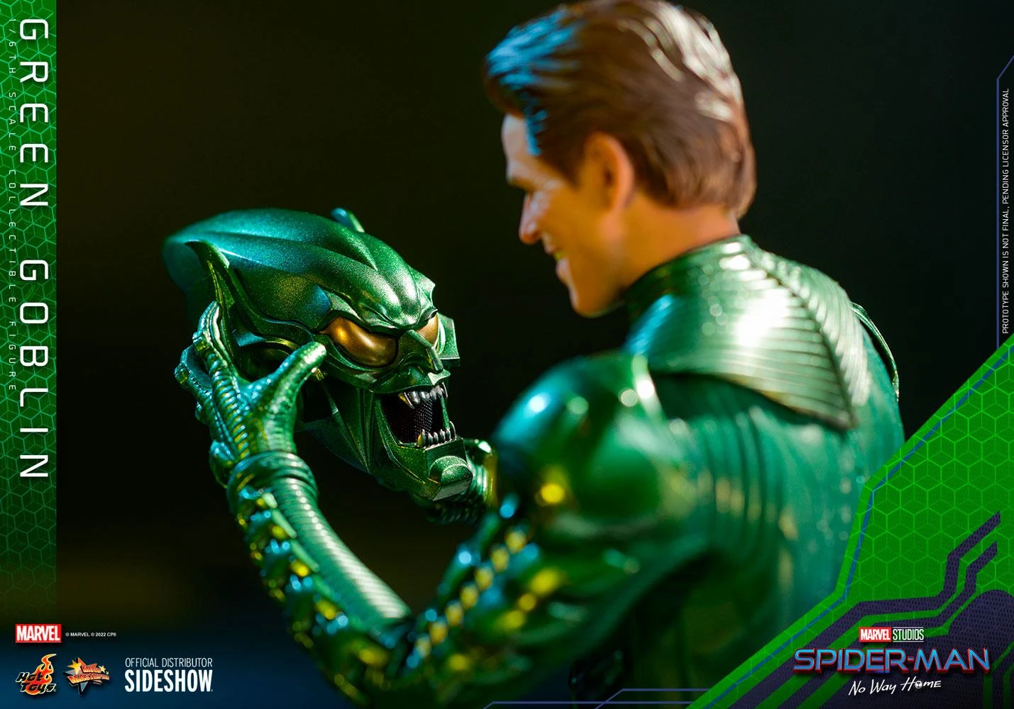 *PRE-ORDER Green Goblin - Spiderman No Way Home Marvel Hot Toys Collectibles 1/6 Scale Action Figure - Image 5