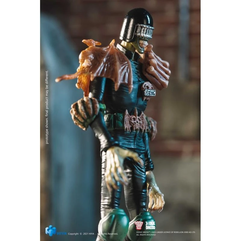 HIYA Toys Judge Dredd 1:18 Scale Action Figures - Judge Death - Image 4