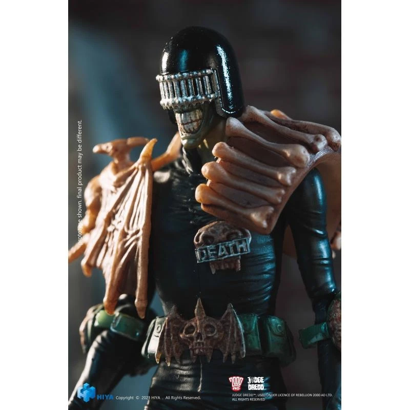 HIYA Toys Judge Dredd 1:18 Scale Action Figures - Judge Death - Image 3