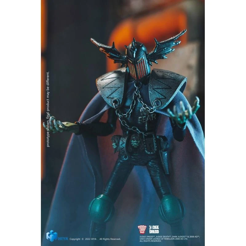 HIYA Toys Judge Dredd 1:18 Scale Action Figures - Judge Fear - Image 4