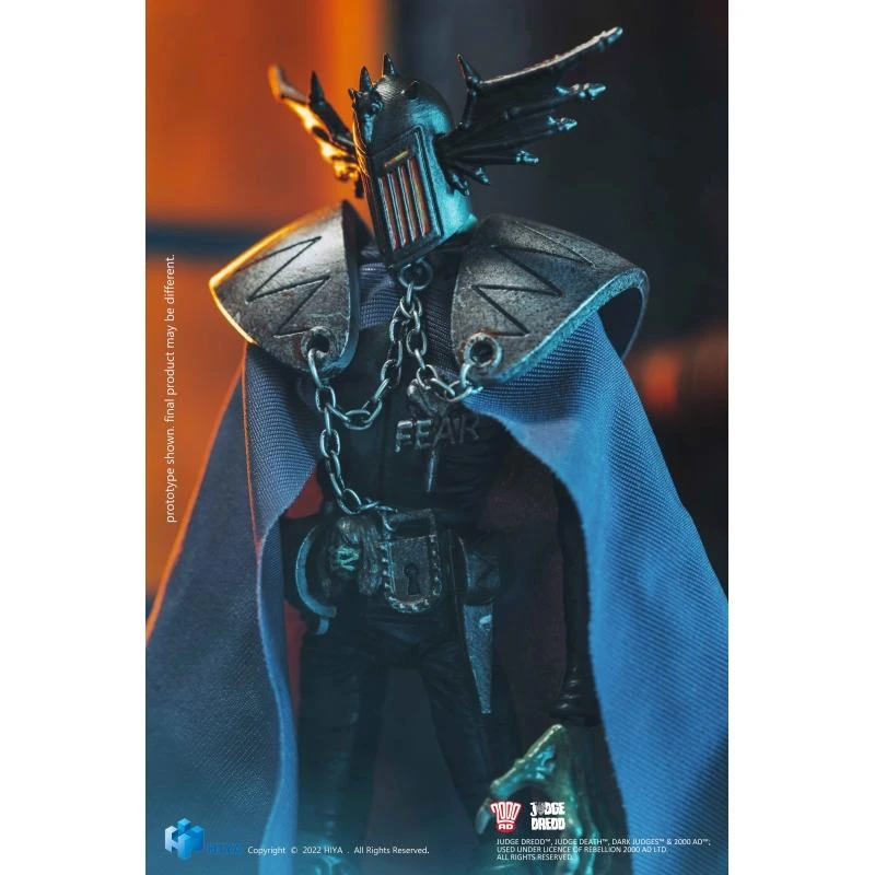 HIYA Toys Judge Dredd 1:18 Scale Action Figures - Judge Fear - Image 3