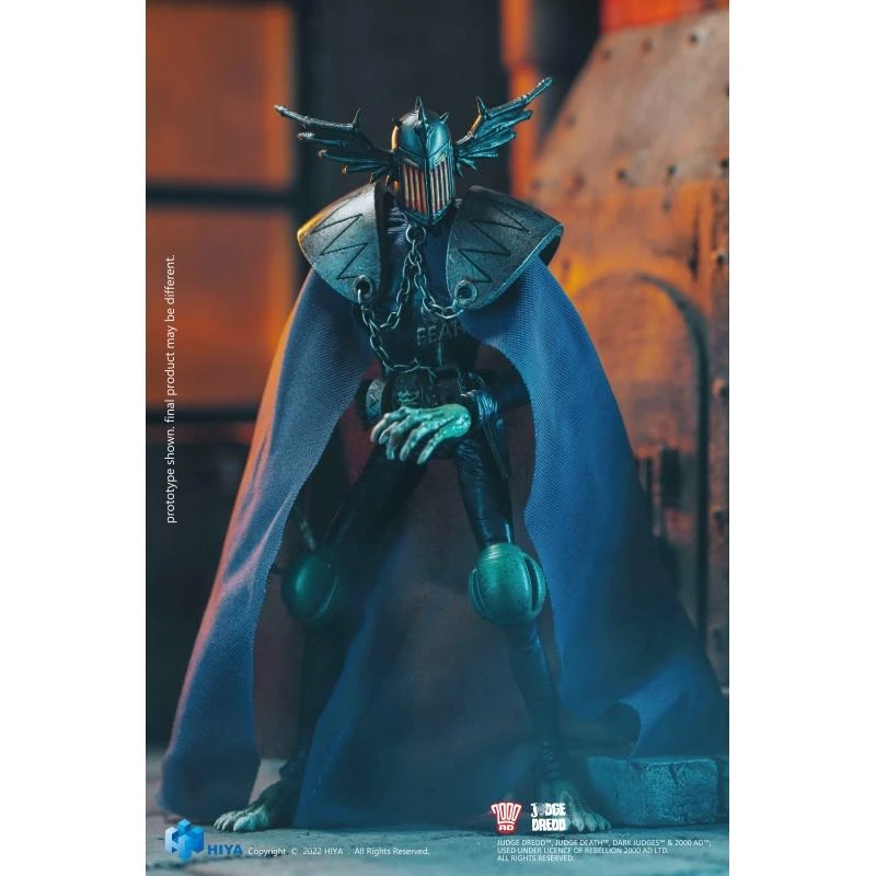 HIYA Toys Judge Dredd 1:18 Scale Action Figures - Judge Fear - Image 2