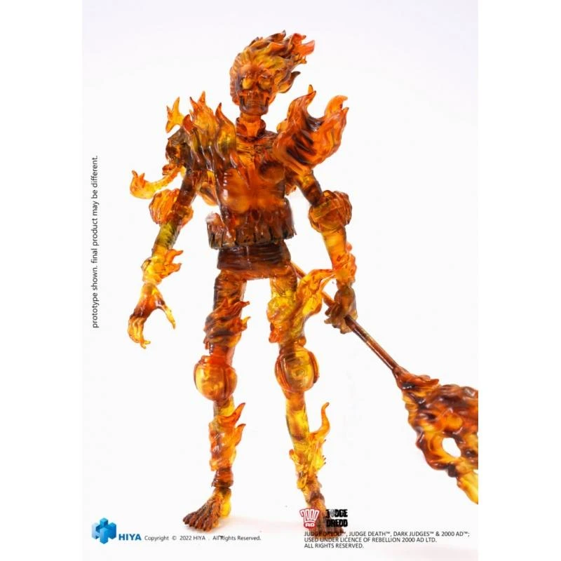 HIYA Toys Judge Dredd 1:18 Scale Action Figures - Judge Fire - Image 4