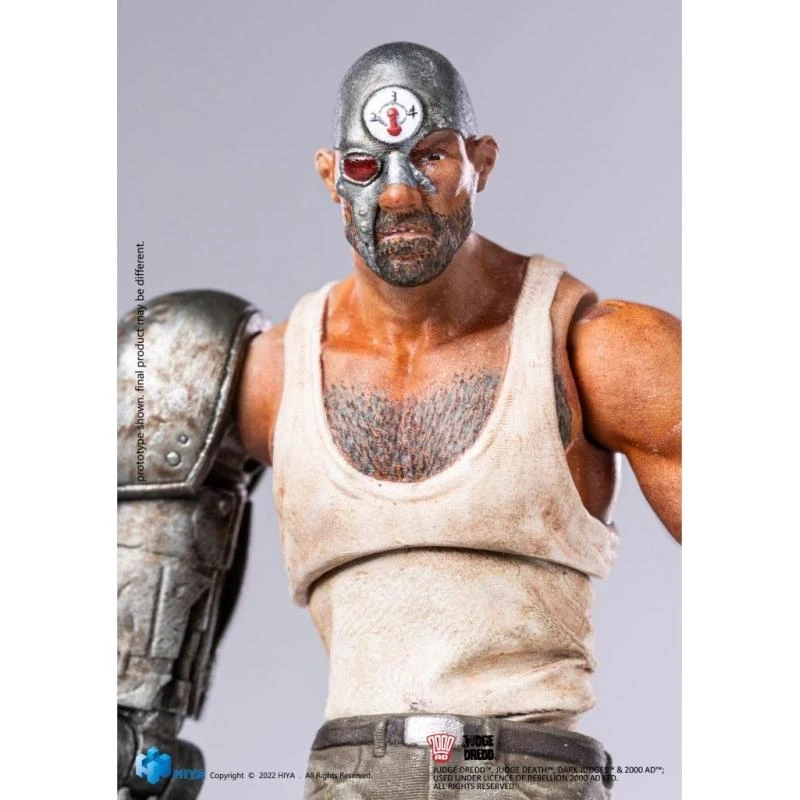 HIYA Toys Judge Dredd 1:18 Scale Action Figures - Mean Machine Angel - Image 6
