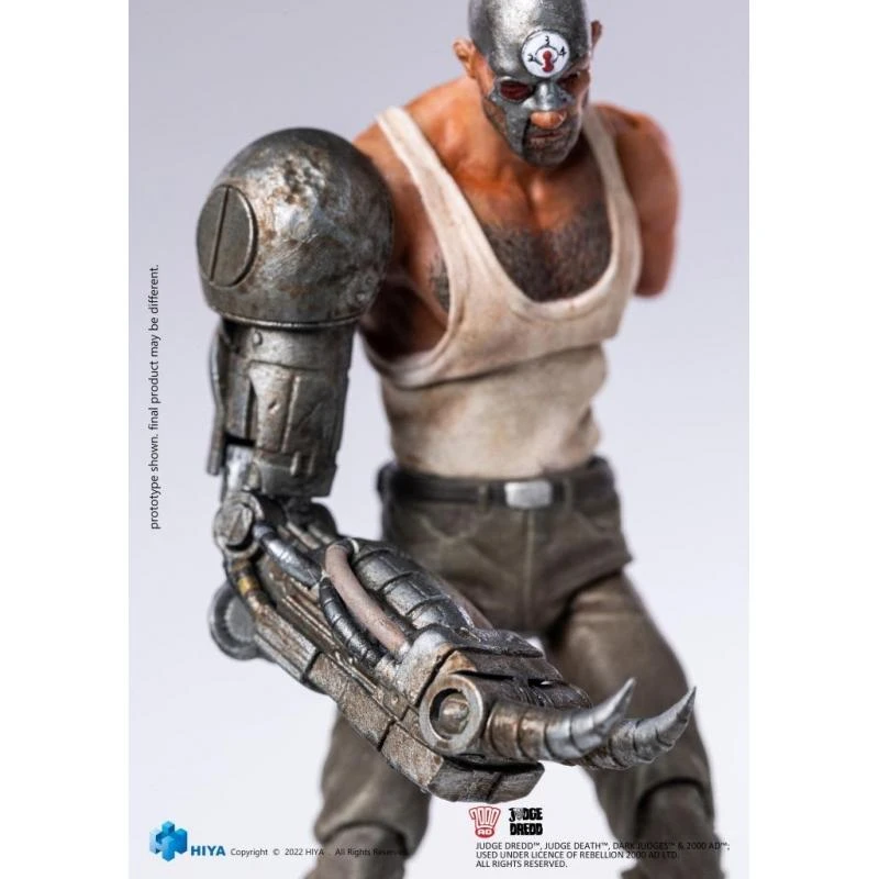 HIYA Toys Judge Dredd 1:18 Scale Action Figures - Mean Machine Angel - Image 4