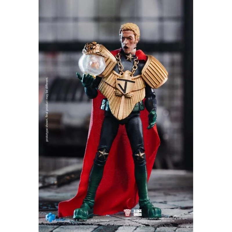 HIYA Toys Judge Dredd 1:18 Scale Action Figures - Chief Judge Caligula - Image 4