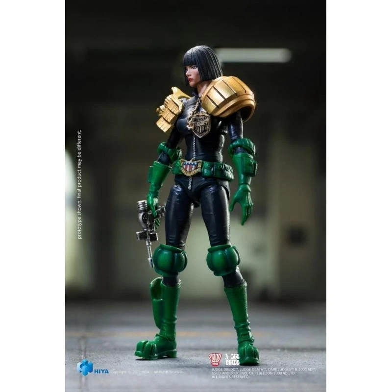 HIYA Toys Judge Dredd 1:18 Scale Action Figures - Judge Hershey - Image 4