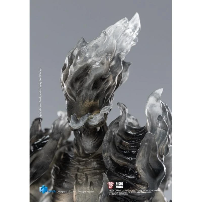 HIYA Toys Judge Dredd 1:18 Scale Action Figures - Black & White Judge Fire - Image 5