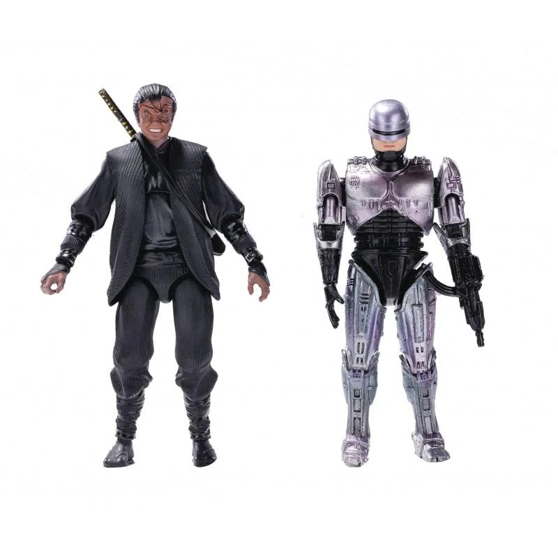 HIYA Toys RoboCop 1:18 Scale Action Figures - RoboCop Vs Otomo Twin Pack