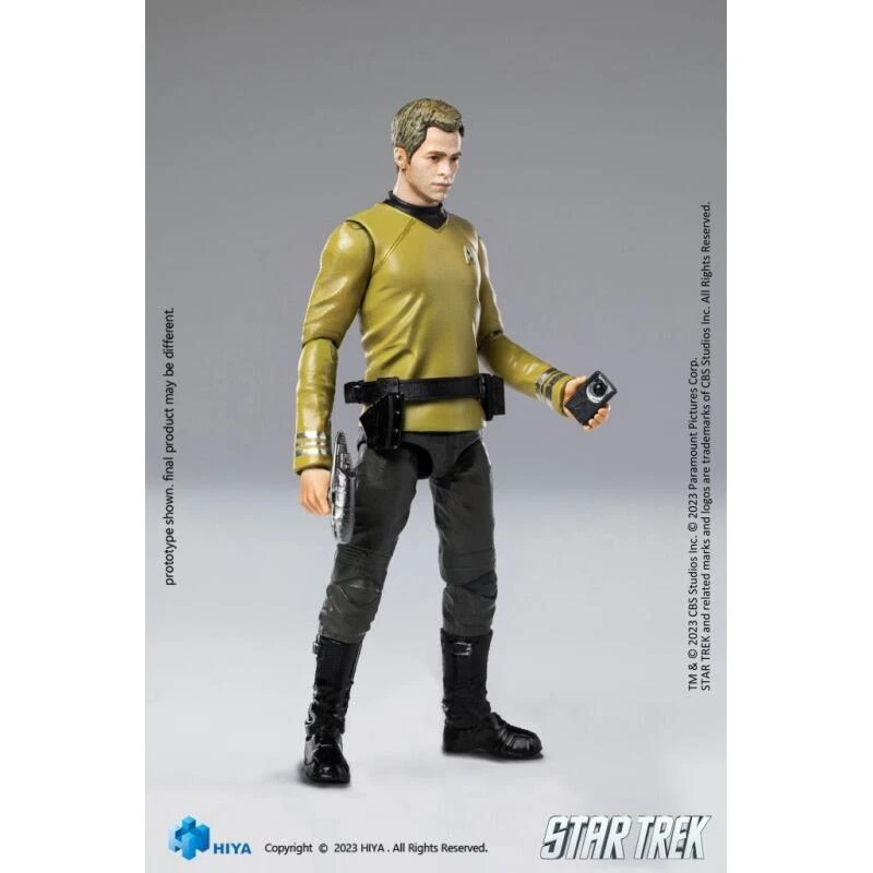 *PRE-ORDER HIYA Toys Star Trek 1:18 Scale Action Figures - James T. Kirk (2009) - Image 4