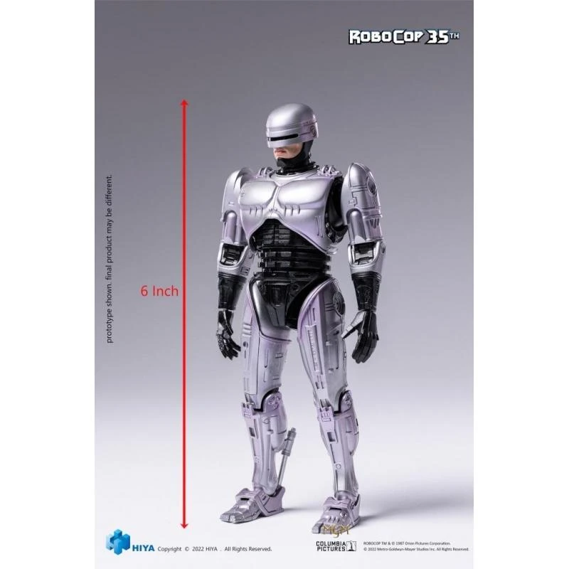 *PRE-ORDER HIYA Toys 1987 RoboCop 35th Anniversary 1:12 Scale Die Cast Action Figures - Robocop - Image 6