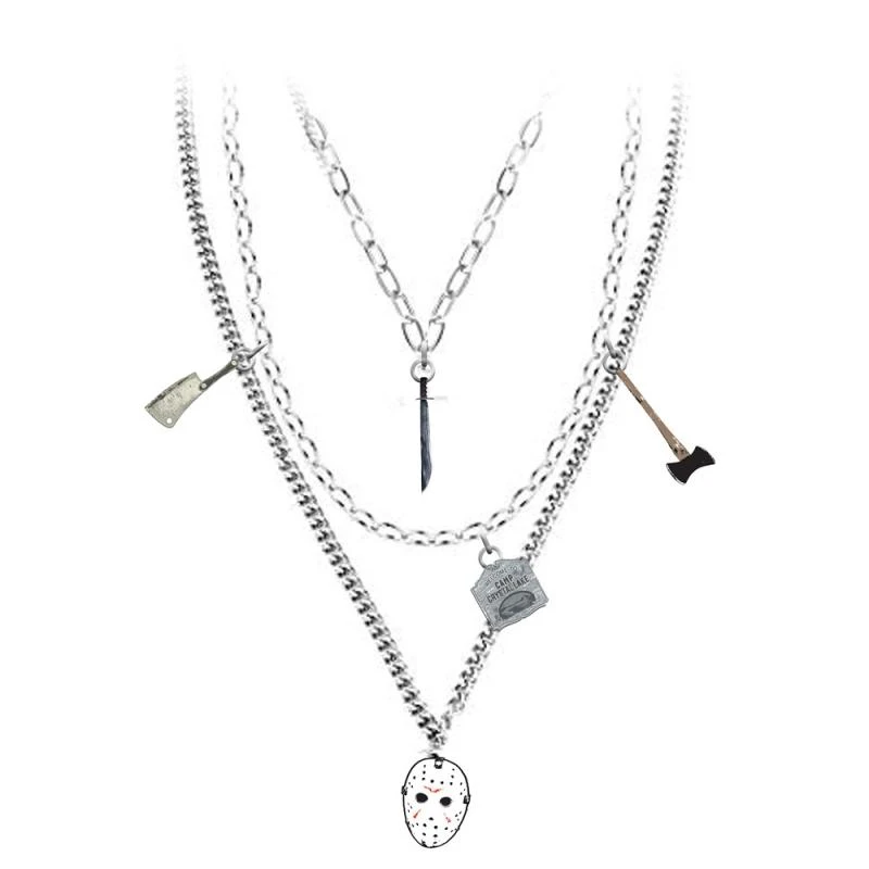 Friday The 13th Multi-Layered Necklace