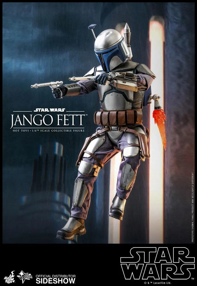 Jango Fett - Star Wars Hot Toys Collectibles 1/6 Scale Action Figure - Image 4