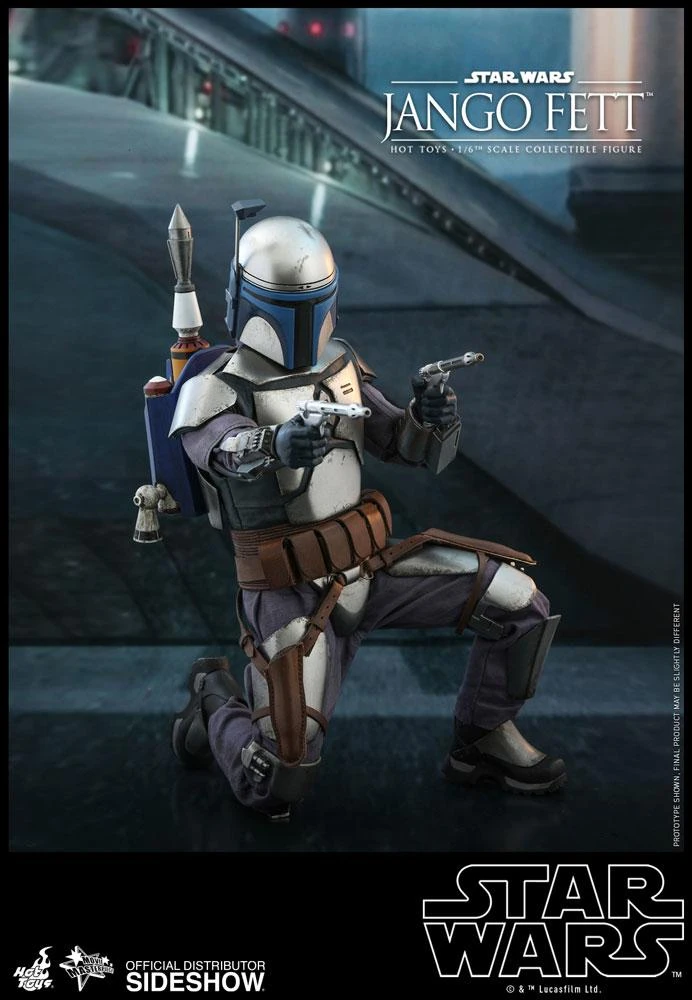 Jango Fett - Star Wars Hot Toys Collectibles 1/6 Scale Action Figure - Image 5