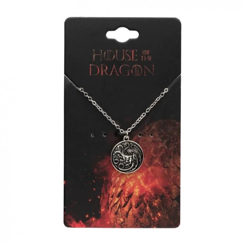 House Of The Dragon - Targaryen Sigil Pendant Necklace - Image 2