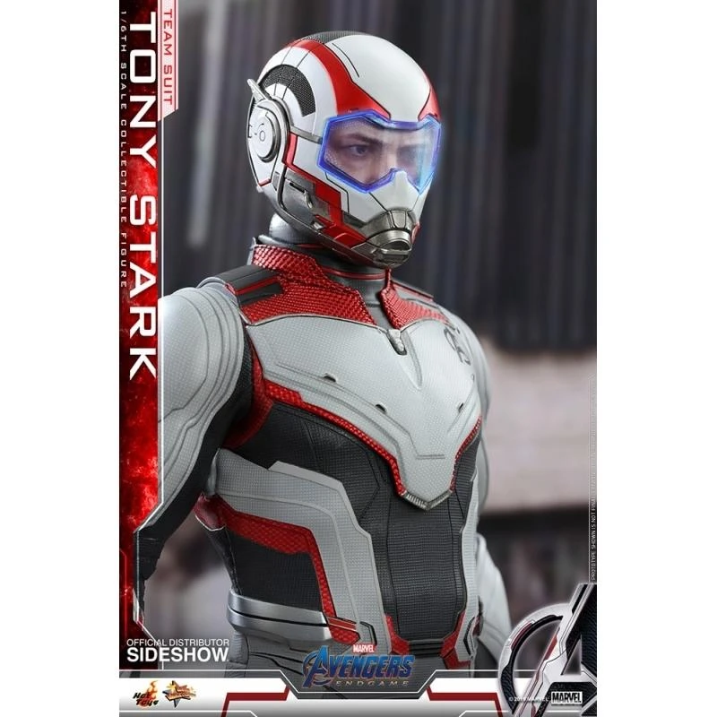 Tony Stark (Team/Quantum Suit) - Marvel Hot Toys Collectibles 1/6 Scale Action Figure - Image 5