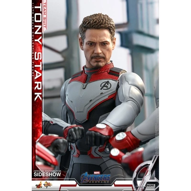 Tony Stark (Team/Quantum Suit) - Marvel Hot Toys Collectibles 1/6 Scale Action Figure - Image 4