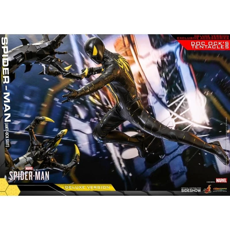 Spider-Man Anti-Ock Suit (Deluxe Version) - Marvel Hot Toys Collectibles 1/6 Scale Action Figure - Image 5