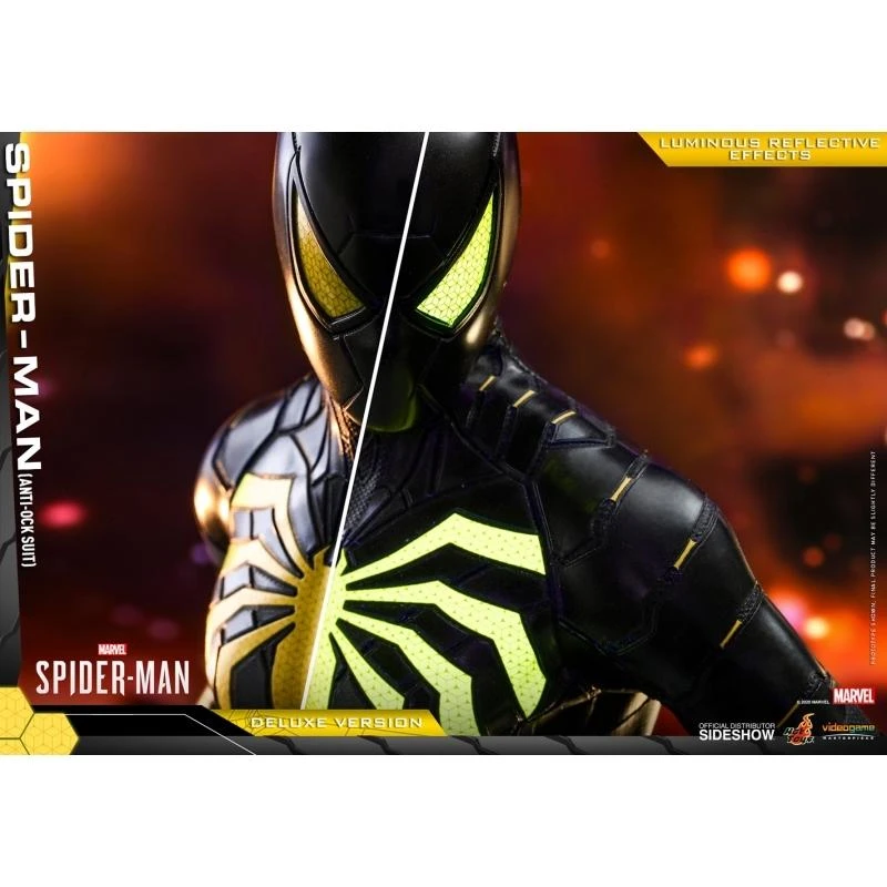 Spider-Man Anti-Ock Suit (Deluxe Version) - Marvel Hot Toys Collectibles 1/6 Scale Action Figure - Image 3