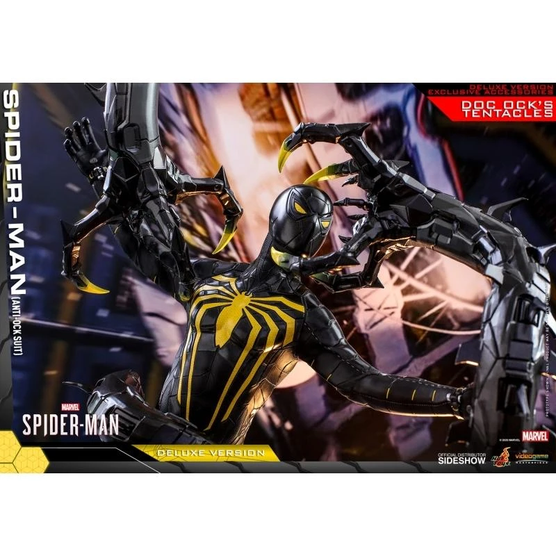 Spider-Man Anti-Ock Suit (Deluxe Version) - Marvel Hot Toys Collectibles 1/6 Scale Action Figure - Image 2