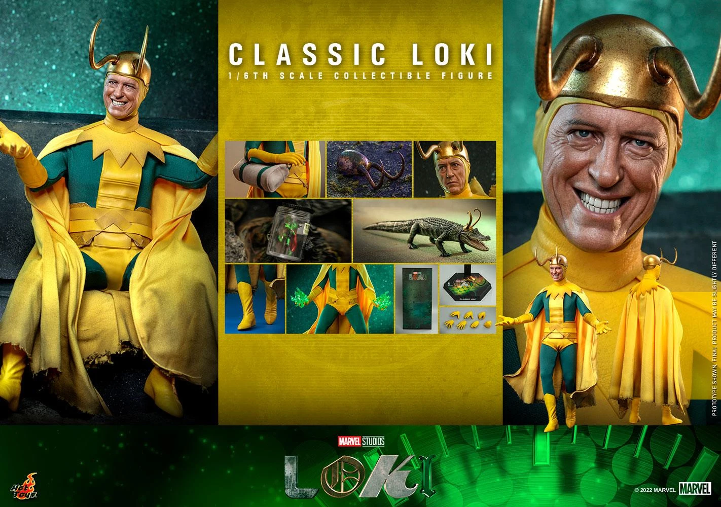 *PRE-ORDER Classic Loki Marvel Hot Toys Collectibles 1/6 Scale Action Figure - Image 7