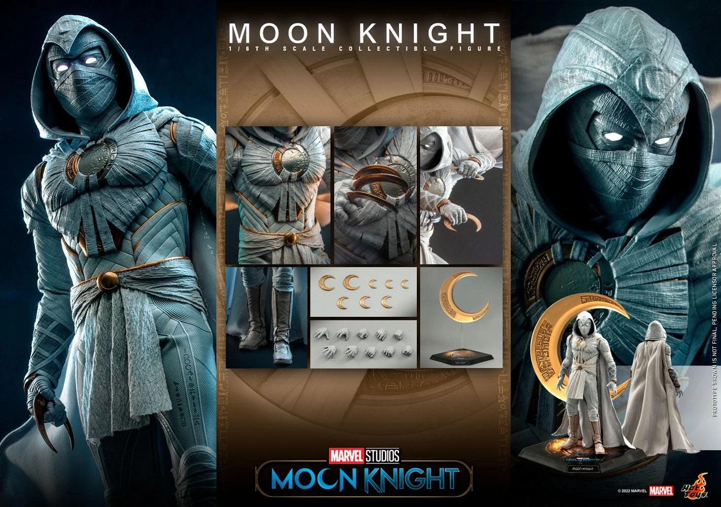 *PRE-ORDER Moon Knight - Marvel Hot Toys Collectibles 1/6 Scale Action Figure - Image 7