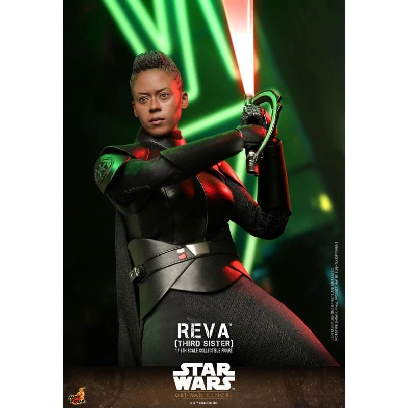 *PRE-ORDER Reva (Third Sister) - Star Wars Kenobi Series Hot Toys Exclusive Collectibles 1/6 Scale Action Figure - Image 2
