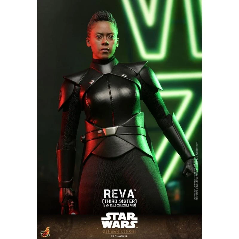 *PRE-ORDER Reva (Third Sister) - Star Wars Kenobi Series Hot Toys Exclusive Collectibles 1/6 Scale Action Figure - Image 5
