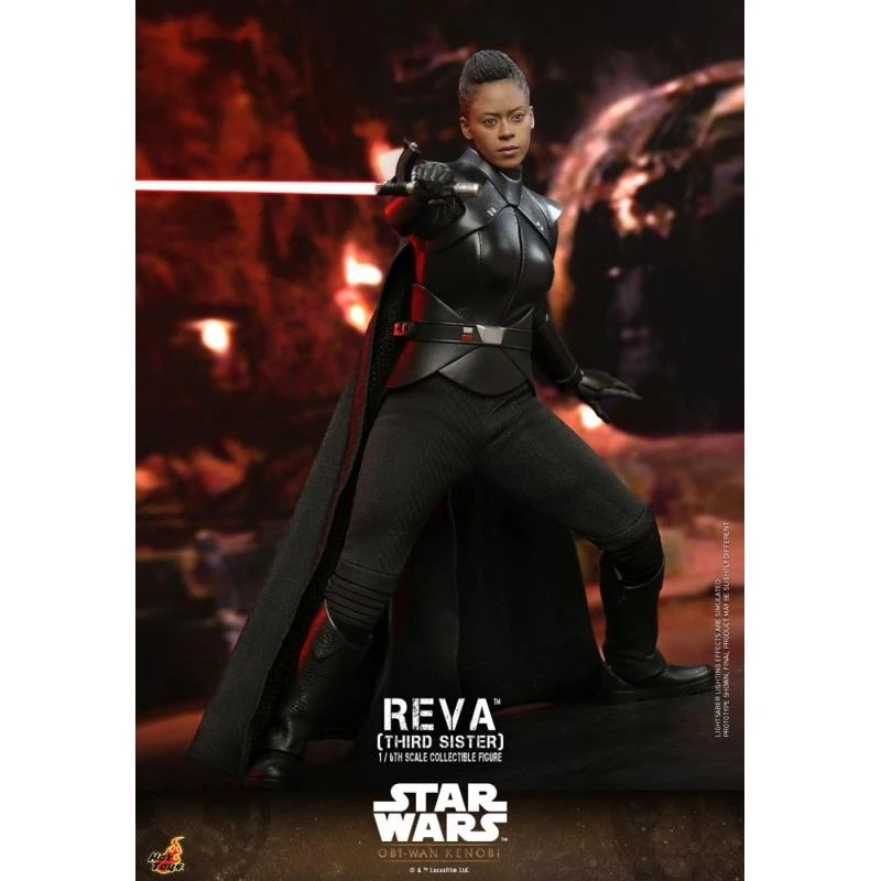 *PRE-ORDER Reva (Third Sister) - Star Wars Kenobi Series Hot Toys Exclusive Collectibles 1/6 Scale Action Figure - Image 3