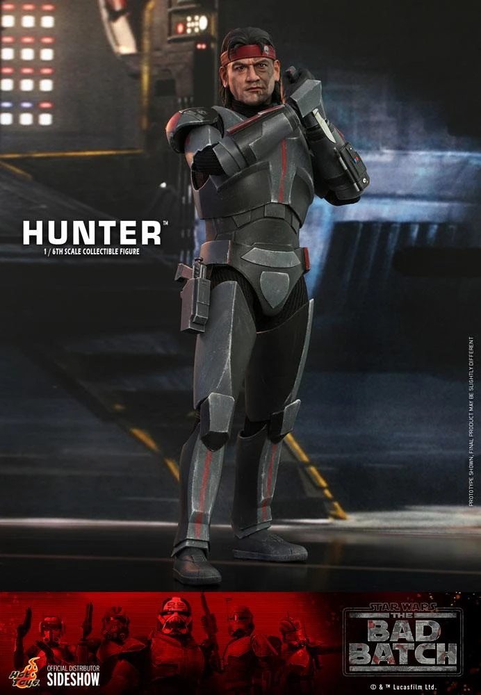 Hunter - The Bad Batch - Star Wars Hot Toys Collectibles 1/6 Scale Action Figure - Image 2