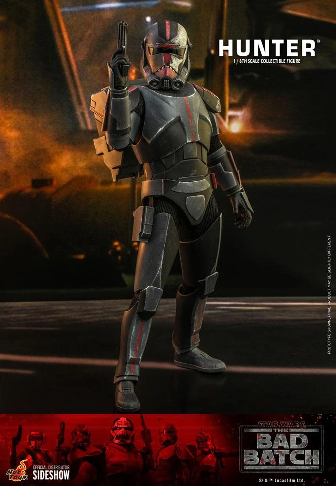 Hunter - The Bad Batch - Star Wars Hot Toys Collectibles 1/6 Scale Action Figure - Image 4