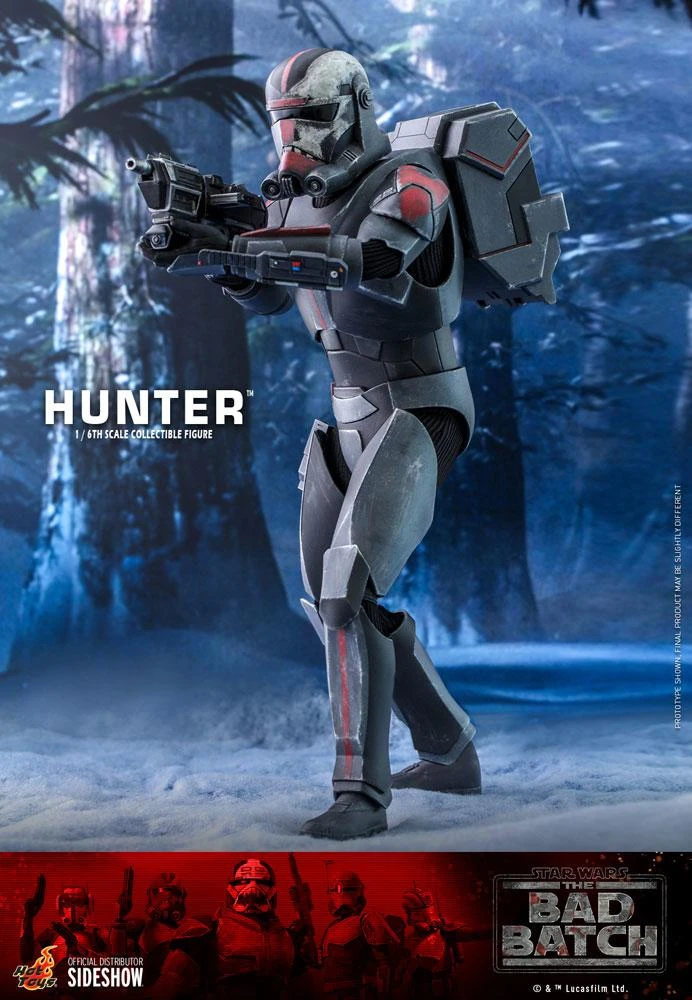 Hunter - The Bad Batch - Star Wars Hot Toys Collectibles 1/6 Scale Action Figure - Image 3