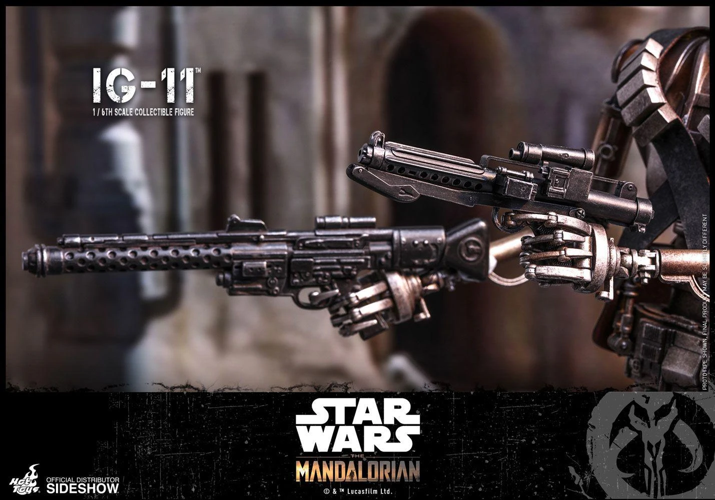 IG-11 (The Mandalorian) - Star Wars Hot Toys Collectibles 1/6 Scale Action Figure - Image 8