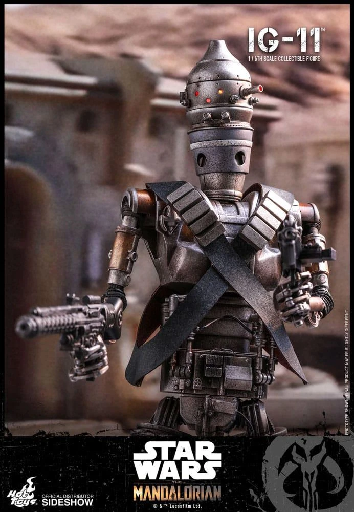 IG-11 (The Mandalorian) - Star Wars Hot Toys Collectibles 1/6 Scale Action Figure - Image 2