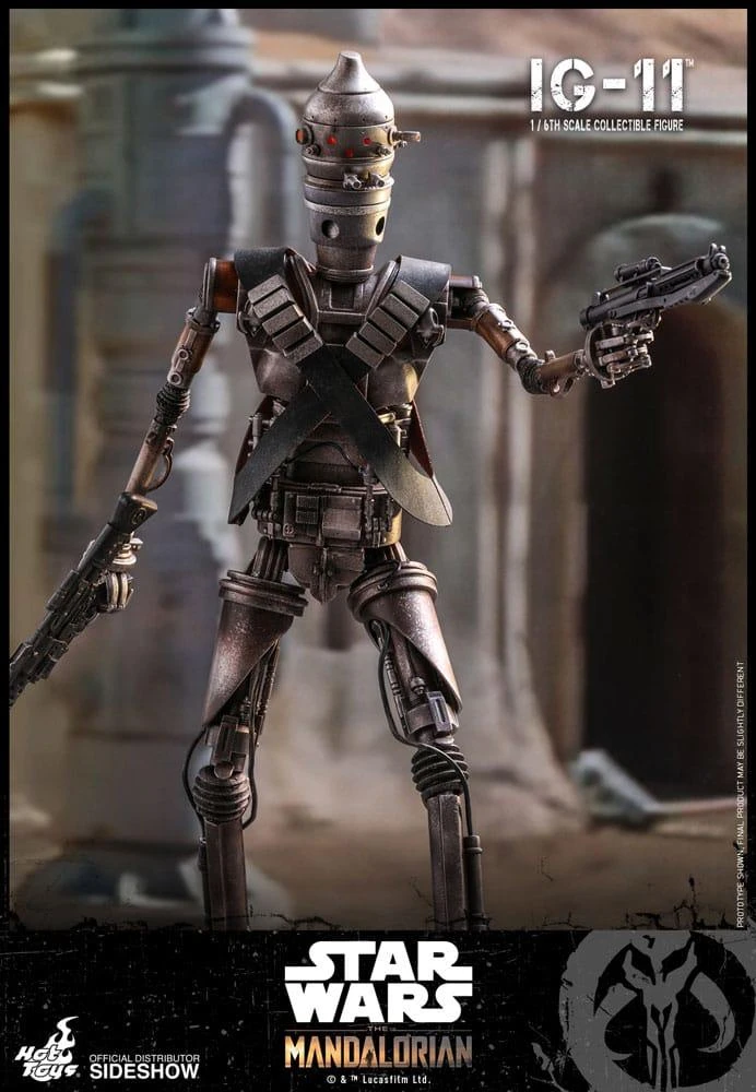IG-11 (The Mandalorian) - Star Wars Hot Toys Collectibles 1/6 Scale Action Figure - Image 3