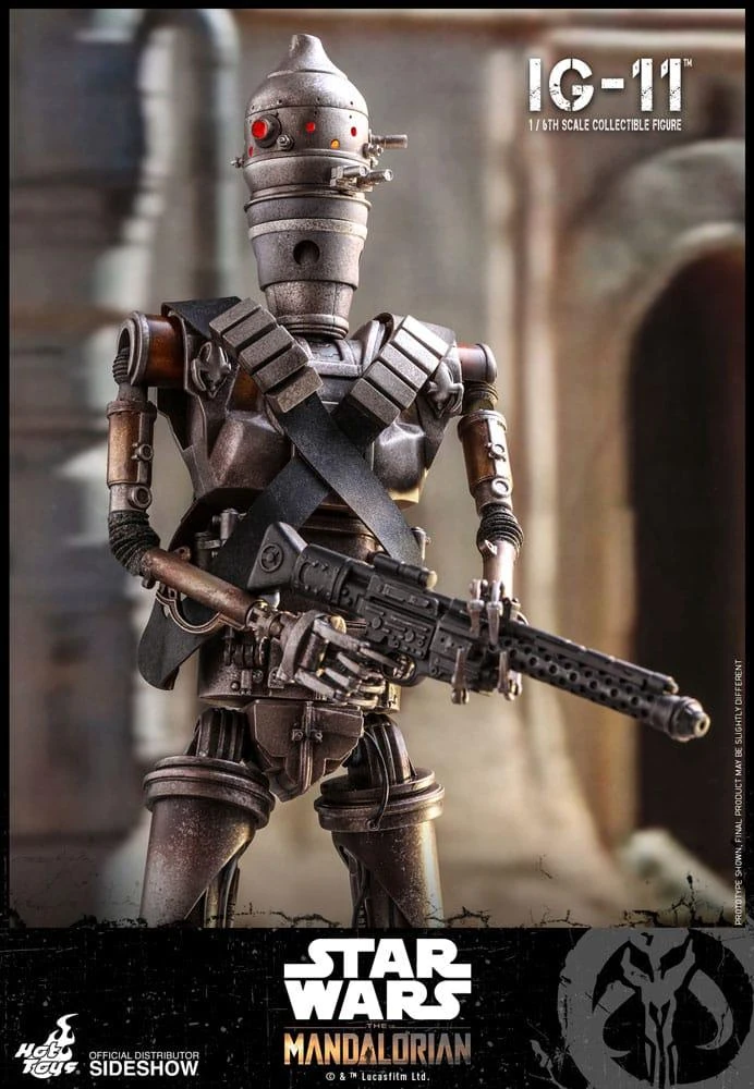IG-11 (The Mandalorian) - Star Wars Hot Toys Collectibles 1/6 Scale Action Figure - Image 5