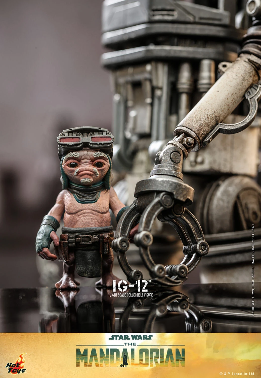 *PRE-ORDER IG-12 (The Mandalorian) - Star Wars Hot Toys Collectibles 1/6 Scale Action Figure - Image 6