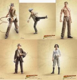 Hasbro Indiana Jones 6 Inch Action Figure Wave 2 - Set Of 5