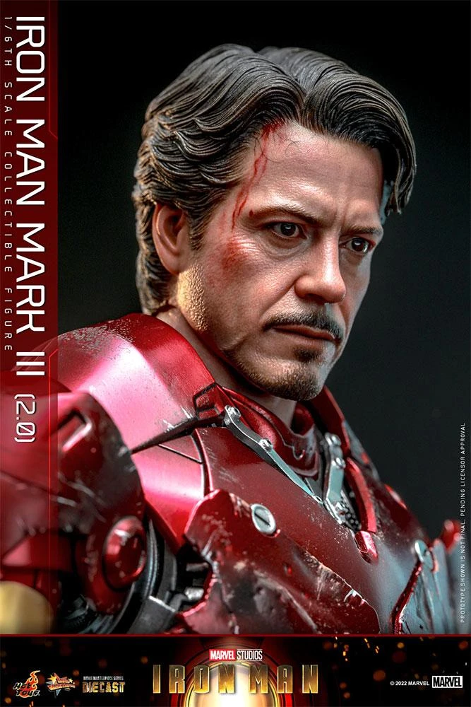 *PRE-ORDER Iron Man Mark III - Marvel Hot Toys Collectibles 1/6 Scale Action Figure - Image 8