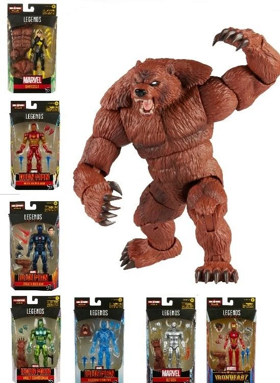 Hasbro Marvel Legends Iron Man Action Figure - Set Of 7 BAF URSA MAJOR