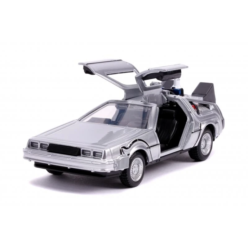 Jada Toys Back To The Future II - DeLorean Time Machine Hollywood Rides 1:32 Scale Die Cast Vehicle - Image 3