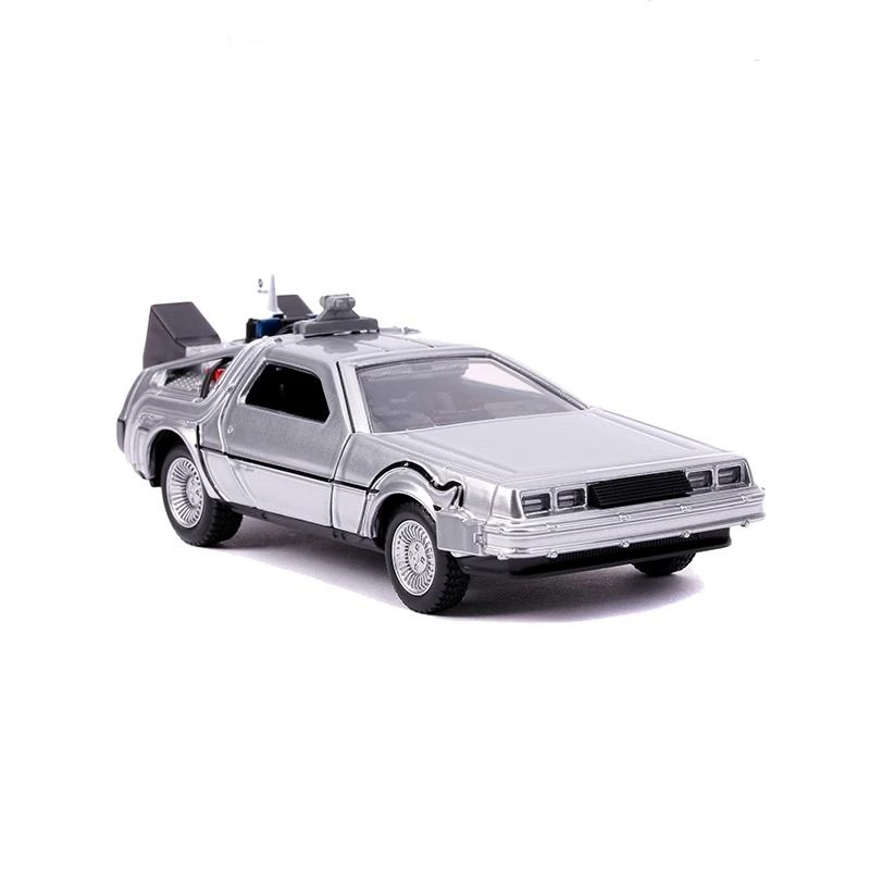 Jada Toys Back To The Future II - DeLorean Time Machine Hollywood Rides 1:32 Scale Die Cast Vehicle - Image 2